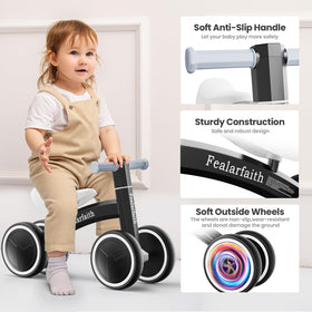 Fealarfaith balance bike is tool-free and ready in a minute for quick outings