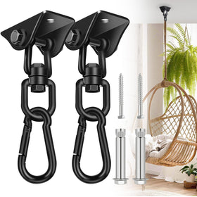 Feanron hammock hanging kit 2-pack front view for secure porch setup.