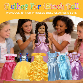 FEAYEA colorful doll costumes variety for dress-up fun