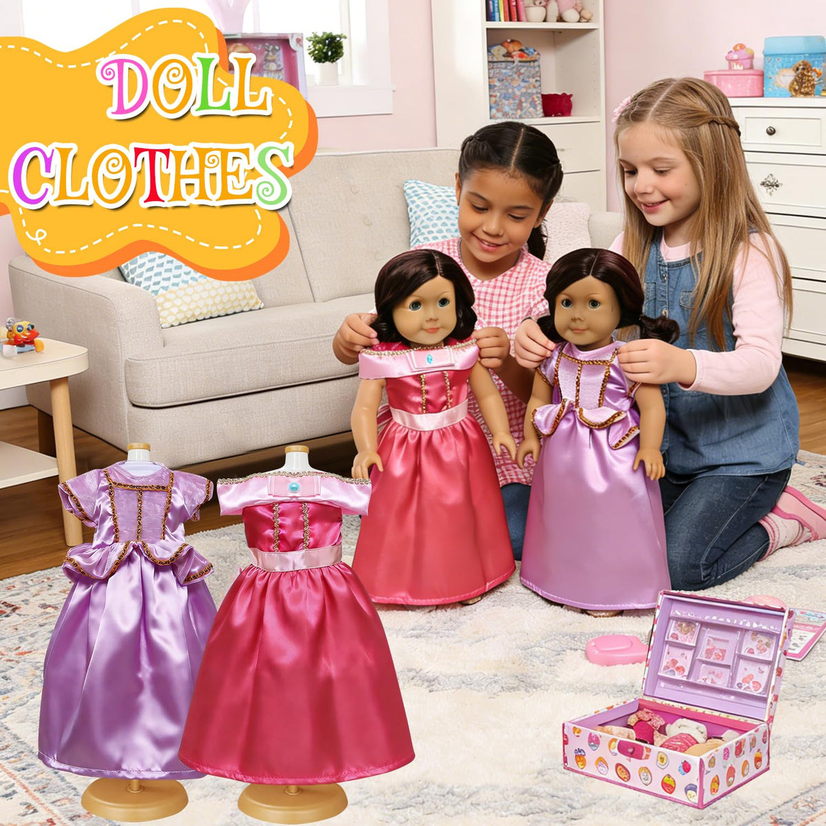 FEAYEA princess dress-up set inspires imaginative play sessions