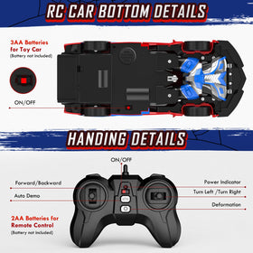 Febyhim remote car supports exciting parent-child battles with friends.