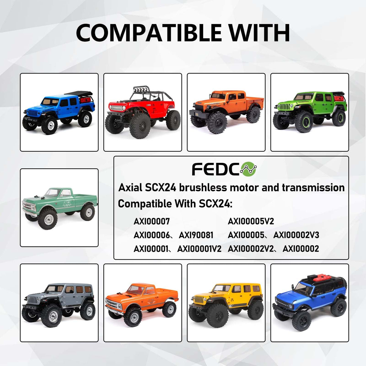 FEDCO aluminum gearbox housing delivering quiet operation and durability