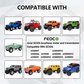 FEDCO aluminum gearbox housing delivering quiet operation and durability