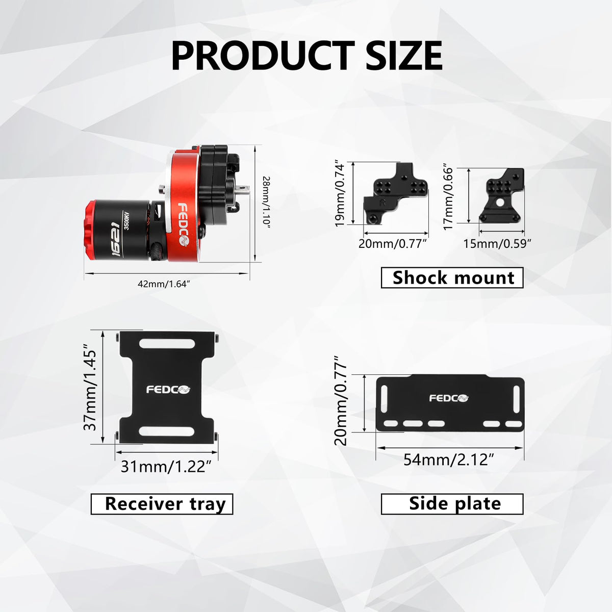 FEDCO Axial SCX24 compatibility for broad upgrade options