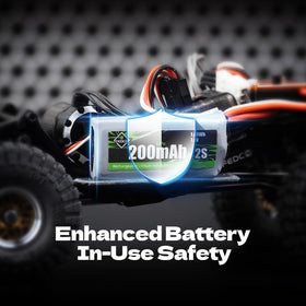 FEDCO USB charger accompanying 2S 200mAh battery