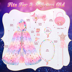 Fedio Mermaid wand sparks imagination during pretend quests.
