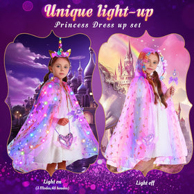Fedio unicorn purse with wings holds small treasures during dress-up