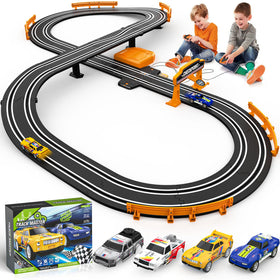 Fedonak slot car track straight section for stable, fast laps and easy setup
