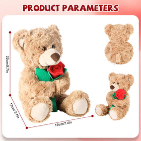 feeking gift set, bear, balloon, card, and box—ready to gift.