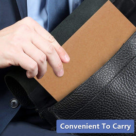 Feela 30-pack Kraft Notebooks organized for school or work