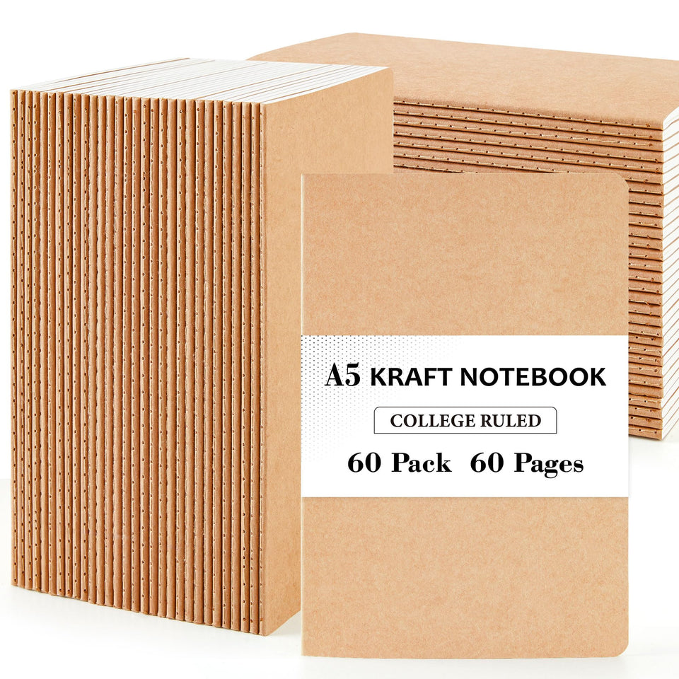feela kraft notebook front cover shows durable design for daily use.