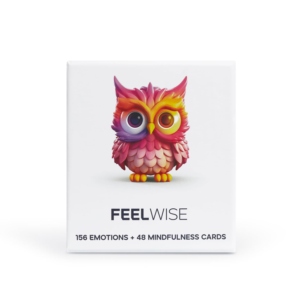 FeelWise emotional intelligence card deck with 156 emotion cards for self-awareness and growth