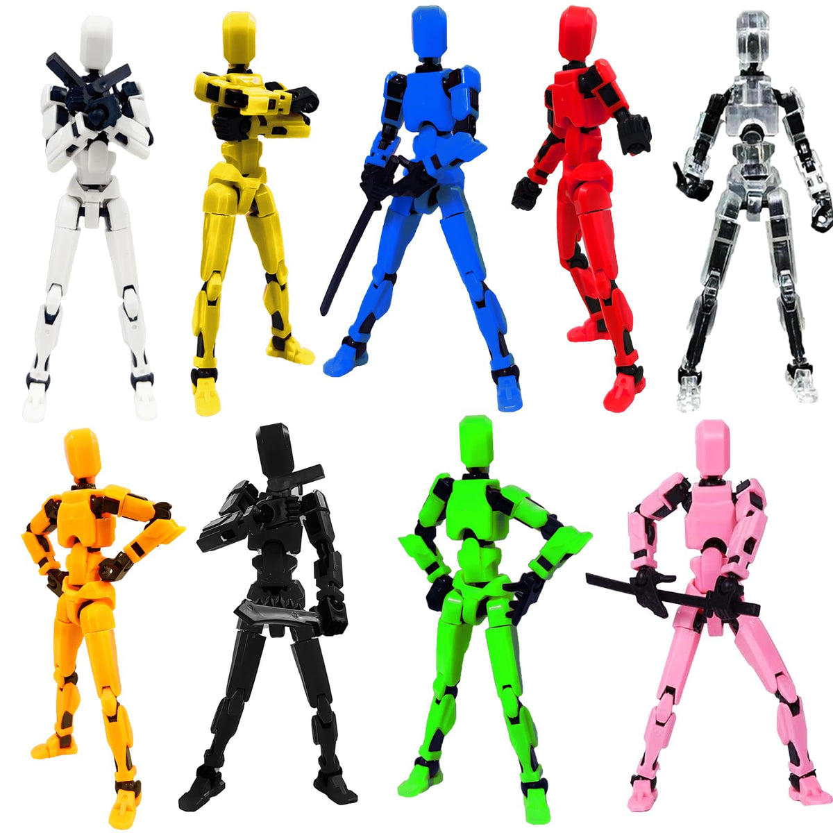 Feetchant Titan 13 joints enable flexible articulation for creative poses.