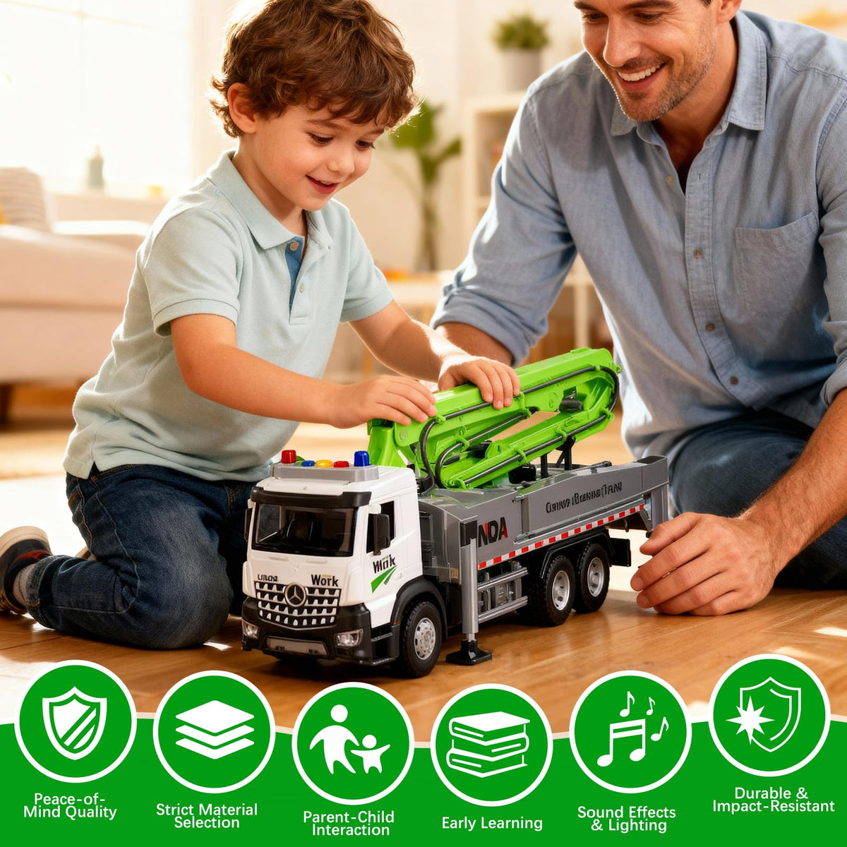 Feidama durable ABS construction for long-lasting kid-friendly use