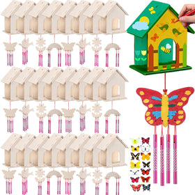 Feifeiya birdhouse kit for painting and family time
