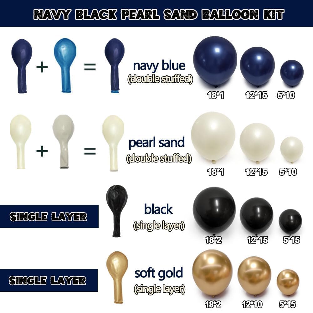 feilebalon 5 inch double stuffed balloons provide compact fullness