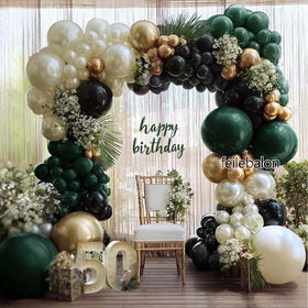 Feilebalon birthday wedding arch setup creates a photo-worthy backdrop