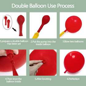 Feilebalon blush pink balloons ideal for baby showers and weddings.