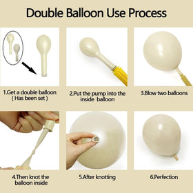 Feilebalon glue dots for quick balloon attachment.