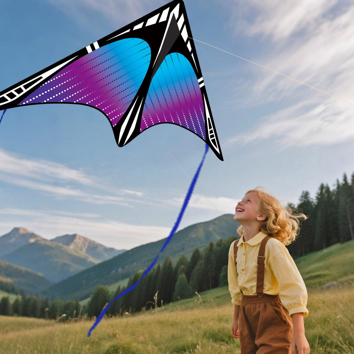 FejoHify 7.1-inch kite reel with 650 ft line for easy launches.
