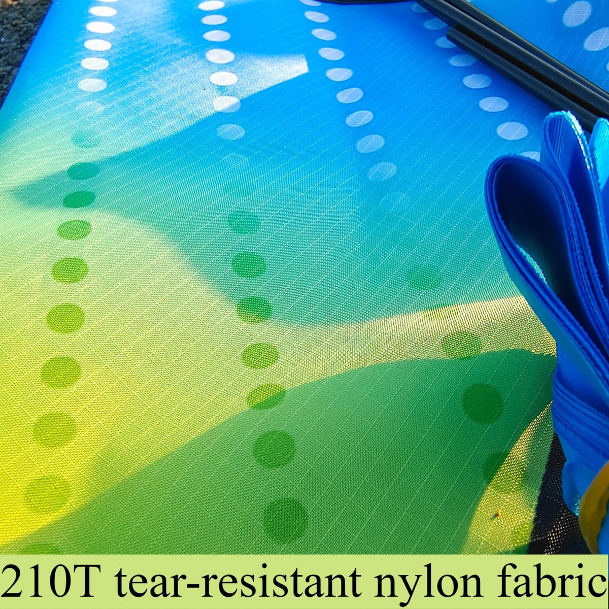 FejoHify durable nylon kite fabric for portable fun.