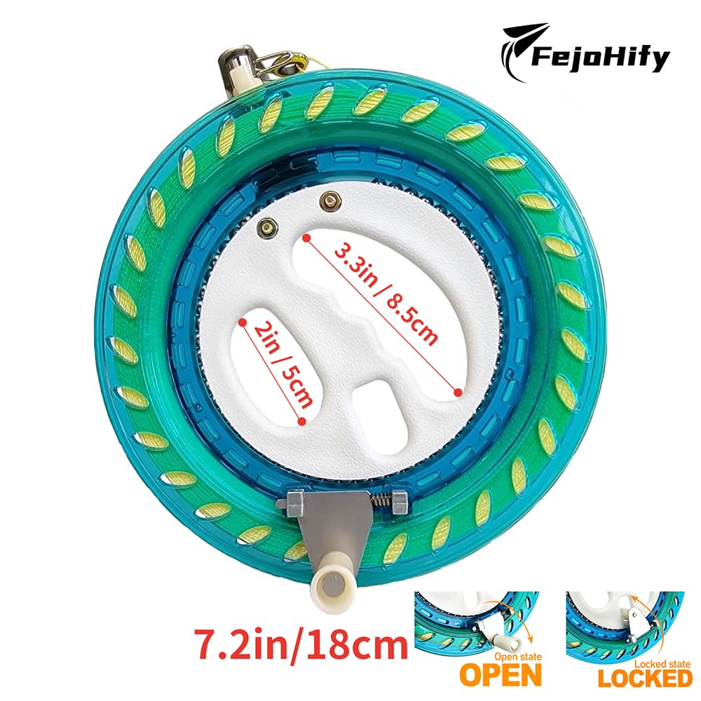 FejoHify thumb-ejection kite set demonstrates safe, quick setup.