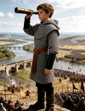 Felardin wrist guards provide flexible protection during active pretend battles