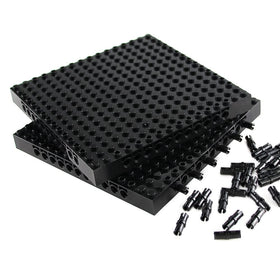 Feleph black 16x16 plate provides a dramatic backdrop for scenes