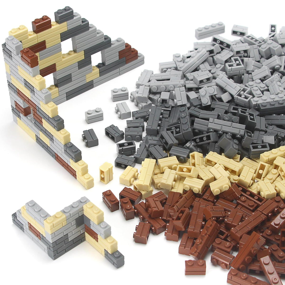Feleph bricks compatible with major brands expand MOC possibilities.