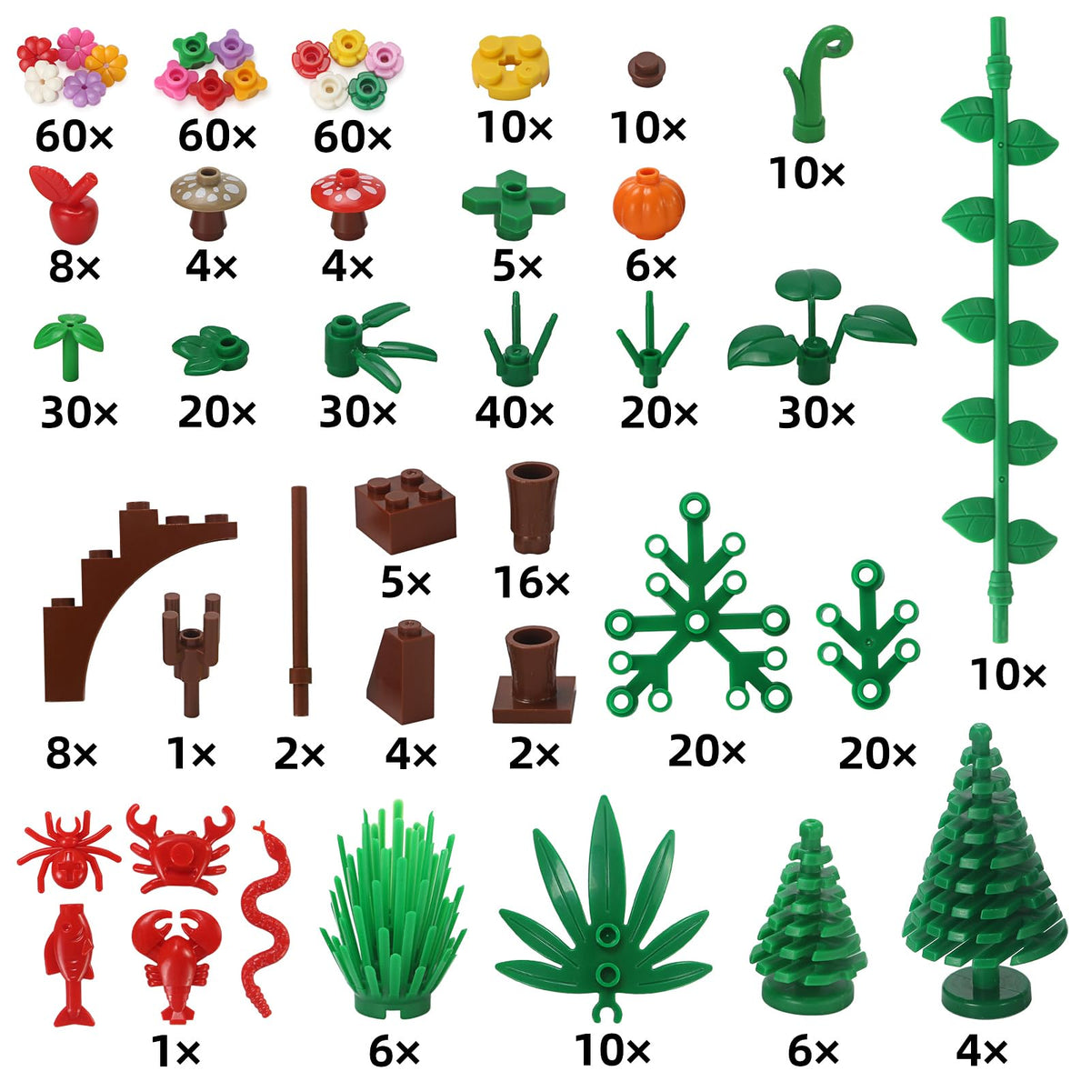 Feleph Garden Plants Palm Tree Pieces infuse tropical vibes into tiny landscapes