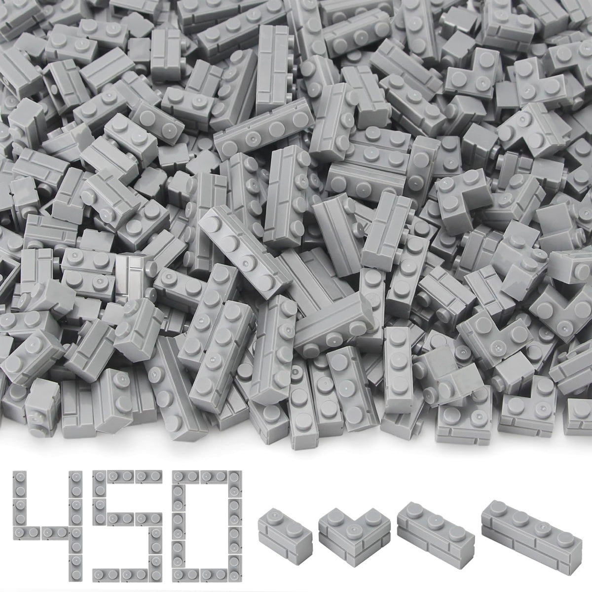 Feleph Masonry Bricks gray storage box helps neat organization