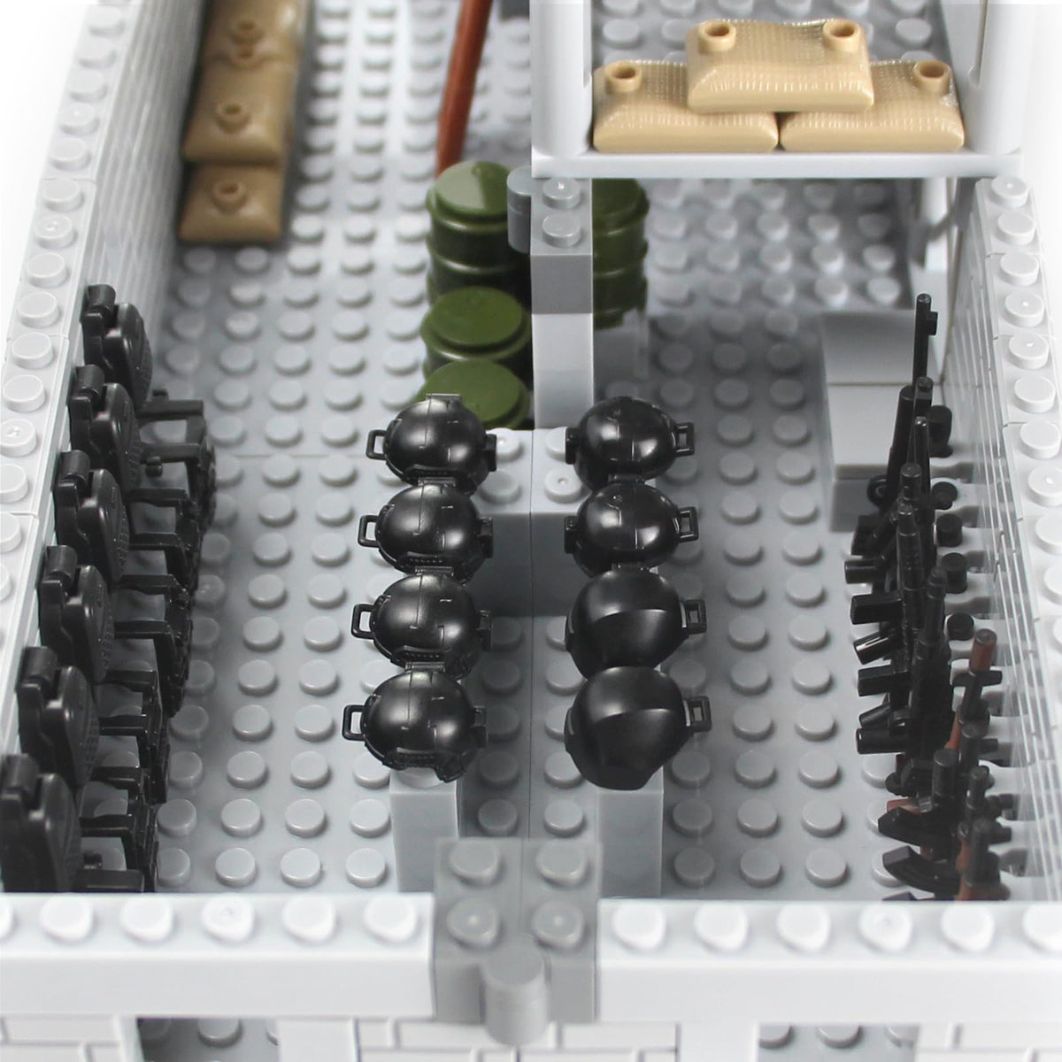 Feleph Military Base transformable layout enabling quick defense and offense roleplay