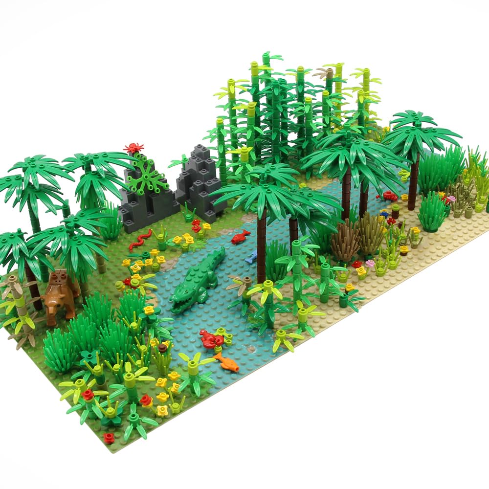 Feleph Rainforest animals figures bring playful wildlife to kids' jungle stories.