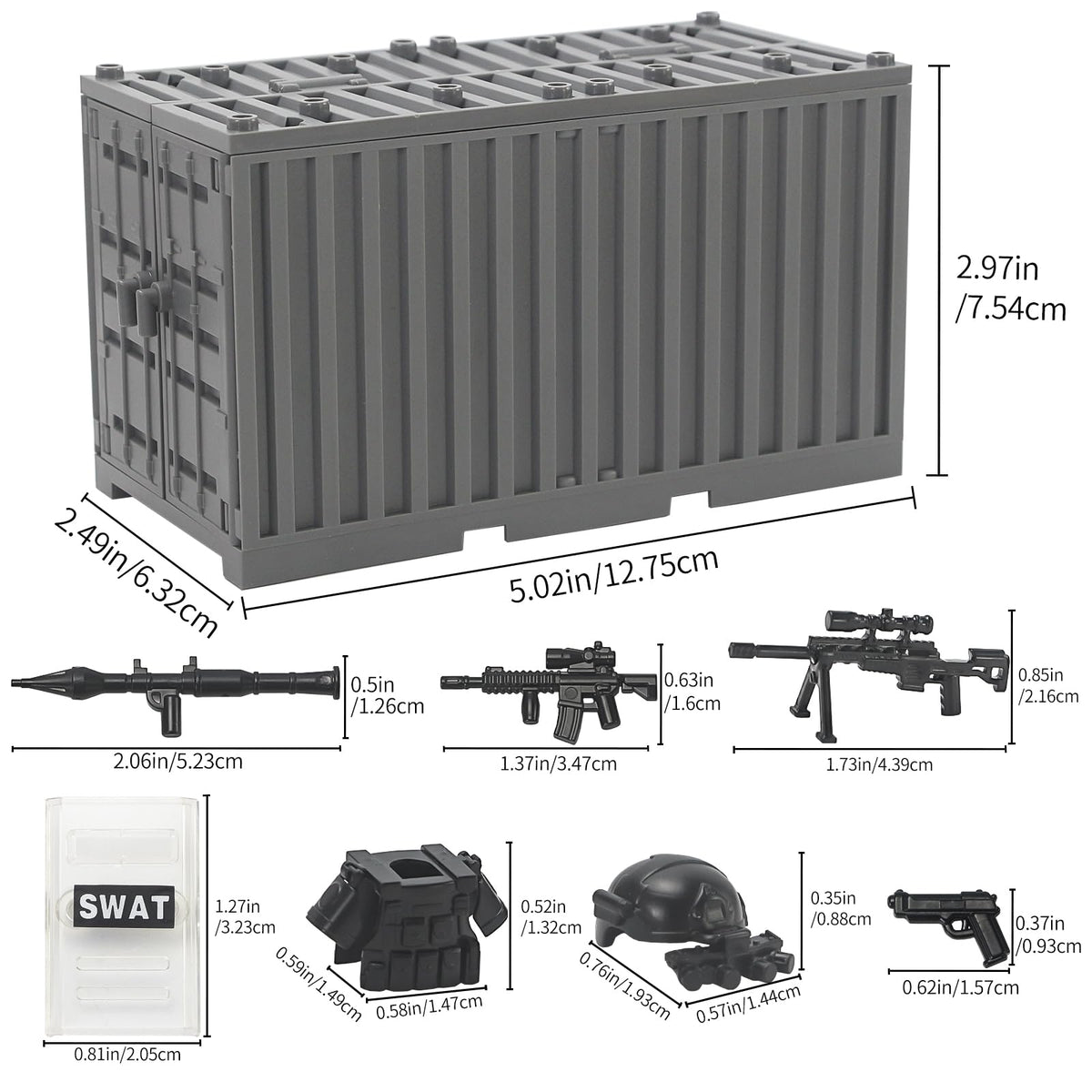 Feleph SWAT Team heavy weapons for dynamic battle scenarios and storytelling.