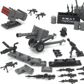 Feleph SWAT Team helmets and body armor for authentic figure gear.