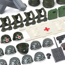 FELEPH WW2 tricycle assembly brick model encourages hands-on building