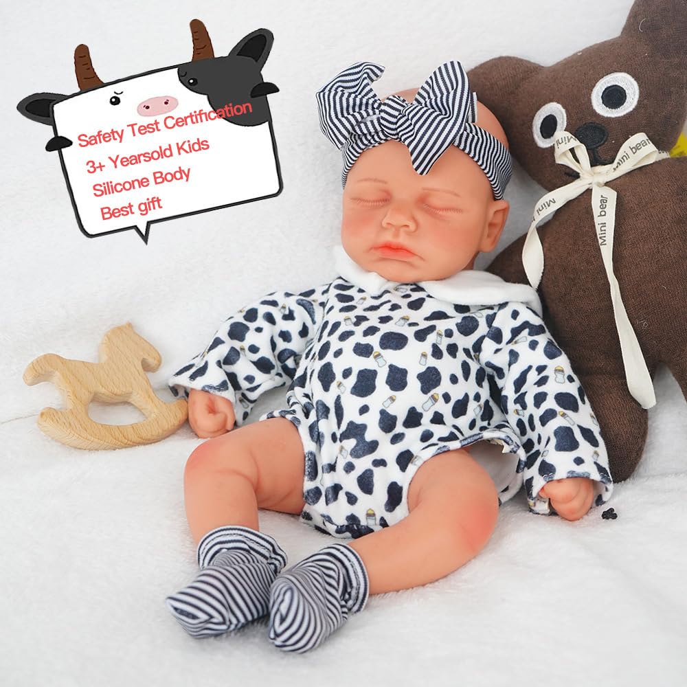 FemmeForm 12-inch silicone reborn doll poseable for lifelike newborn staging