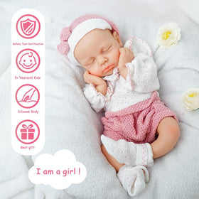 FemmeForm Girl 12 Inch silicone reborn hands and legs for flexible posing