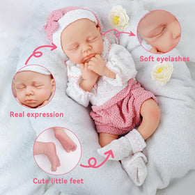 FemmeForm Girl 12 Inch silicone reborn skin texture mimics real skin
