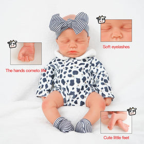 FemmeForm silicone full-body reborn doll demonstrates realistic weight and tactile realism