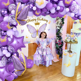 FengRise 18-inch foil butterfly balloons stand out in party photos.