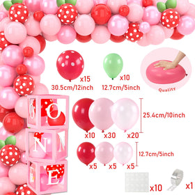 FengRise berry first birthday backdrop perfect photo background for milestones