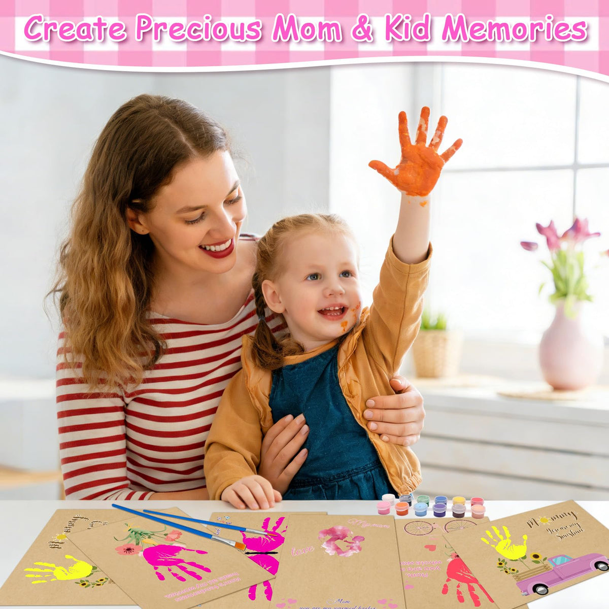 Fennoral Mother's Day card designs showcase six styles for personalized gifts.