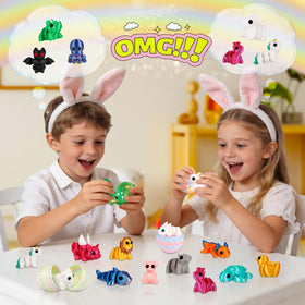Fenoee eggs crafted from non-toxic PLA, supporting eco-friendly crafts.