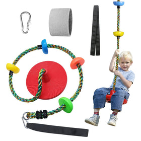 Fentin tree swing disc for kids backyard provides safe outdoor fun.