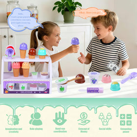 FENYAN menu and banknotes teach basic money concepts through play.