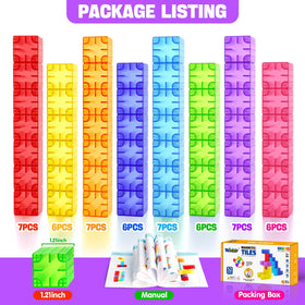 Feoxialy classroom-ready STEM toy supports counting, sorting, and pattern recognition.