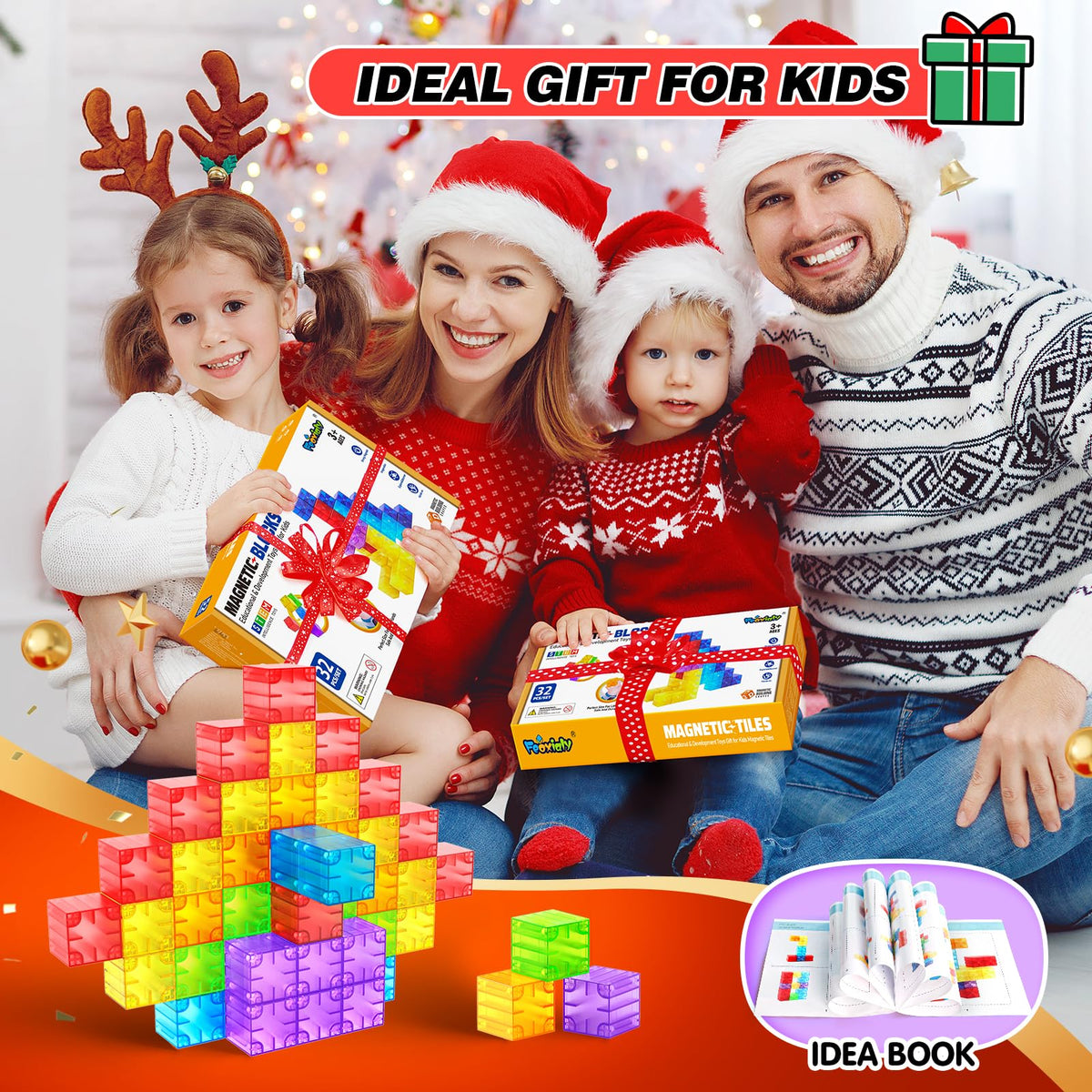 Feoxialy gift-ready packaging makes a versatile learning gift for birthdays.