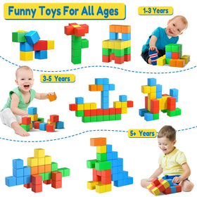 Feoxialy blocks magnet click demonstrates strong connection and durability.