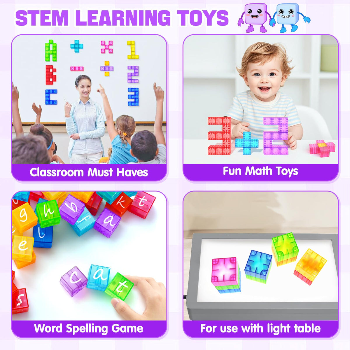 Feoxialy toddler-friendly blocks for ages 2–7 support calm, focused play.